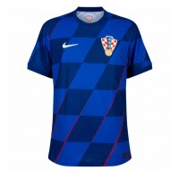 Camiseta Croacia Segunda Equipación Replica Eurocopa 2024 mangas cortas